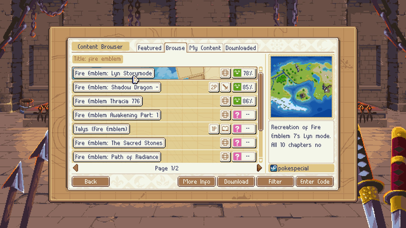 Illustration for article titled Players Are Making Advance Wars And Fire Emblem Maps Inside Wargroove